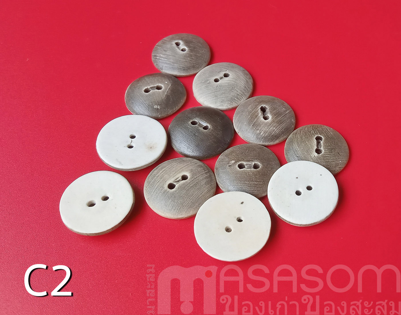 กระดุมเซรามิคกลม