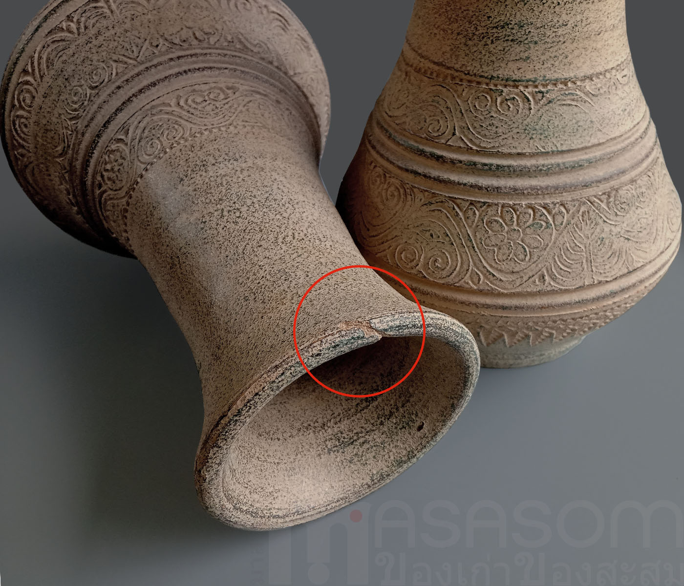 แจกันดินเผาด่านเกวียน