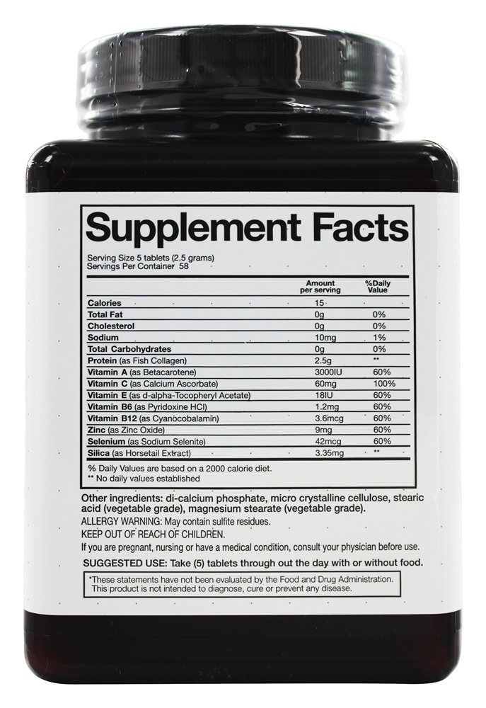 Youtheory™ Marine Collagen Enhanced Formula Type 1 & 3 290 Tablets