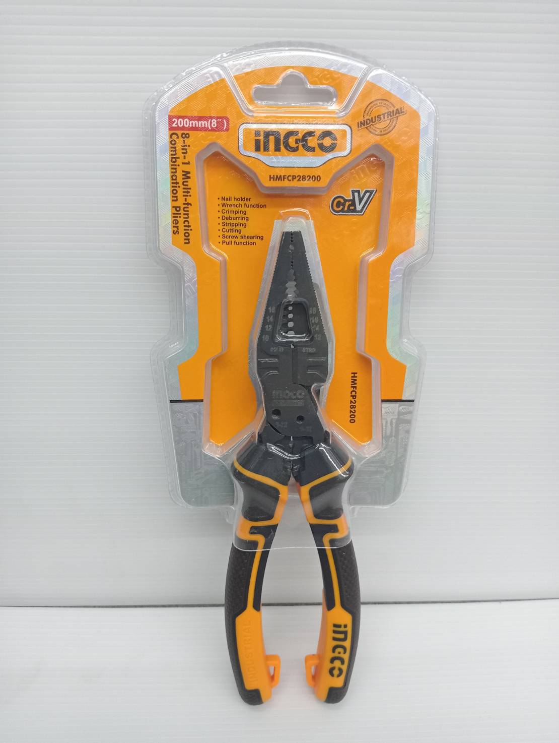 คีมอเนกประสงค์8" 8 IN 1 HMFCP28200 INGCO