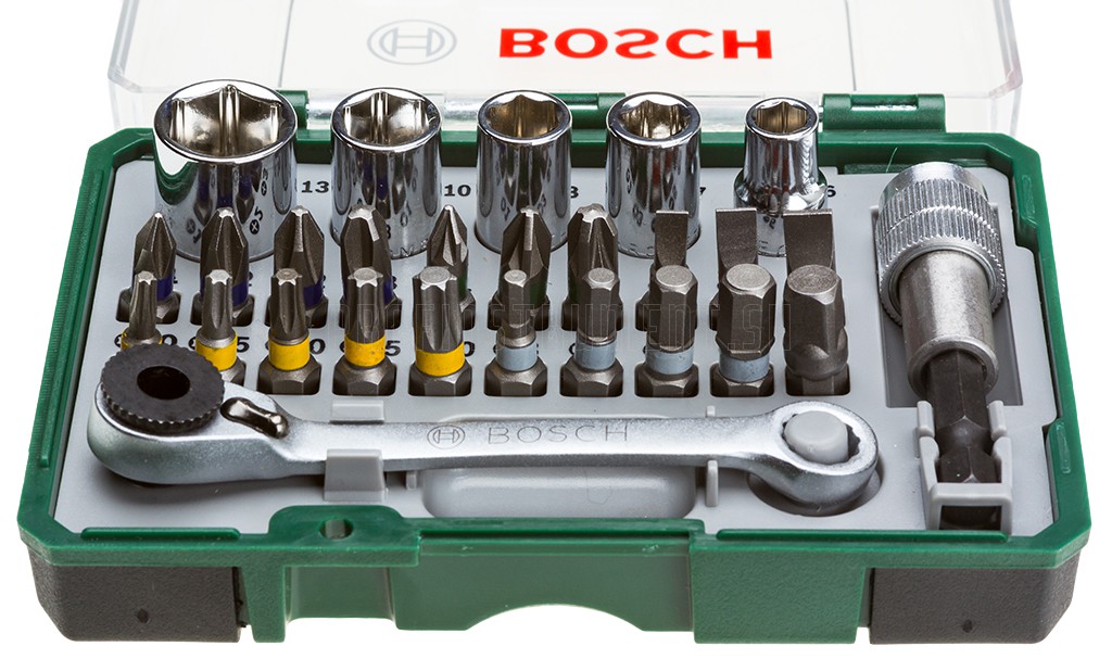ชุดไขควงและประแจ 27 ชิ้น 2607017160 BOSCH