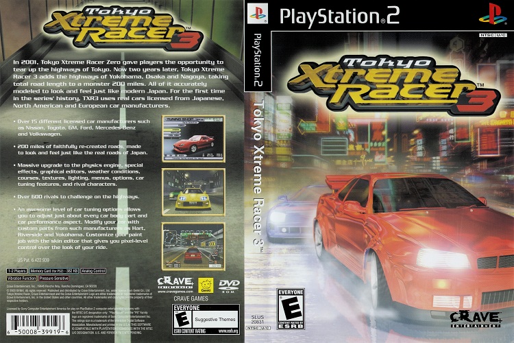 TOKYO XTREME RACER 3 [US : DVD5 1 Disc]