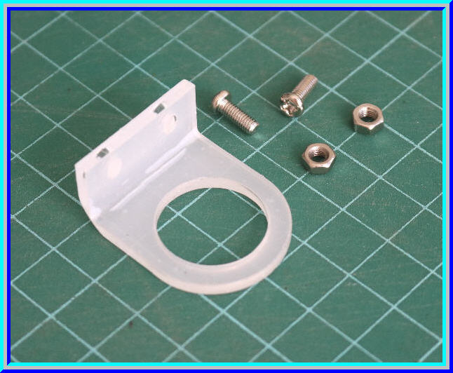1x แท่นอะคริลิคสำหรับยึดเซ็นเซอร์อินฟาเรดตรวจจับวัตถุ