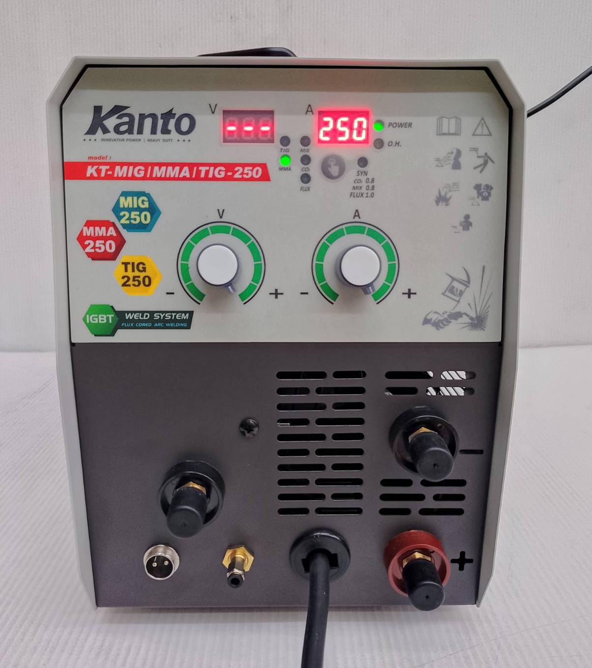 เครื่องเชื่อม3ระบบ KT-MIG/MMA/TIG-250 KANTO