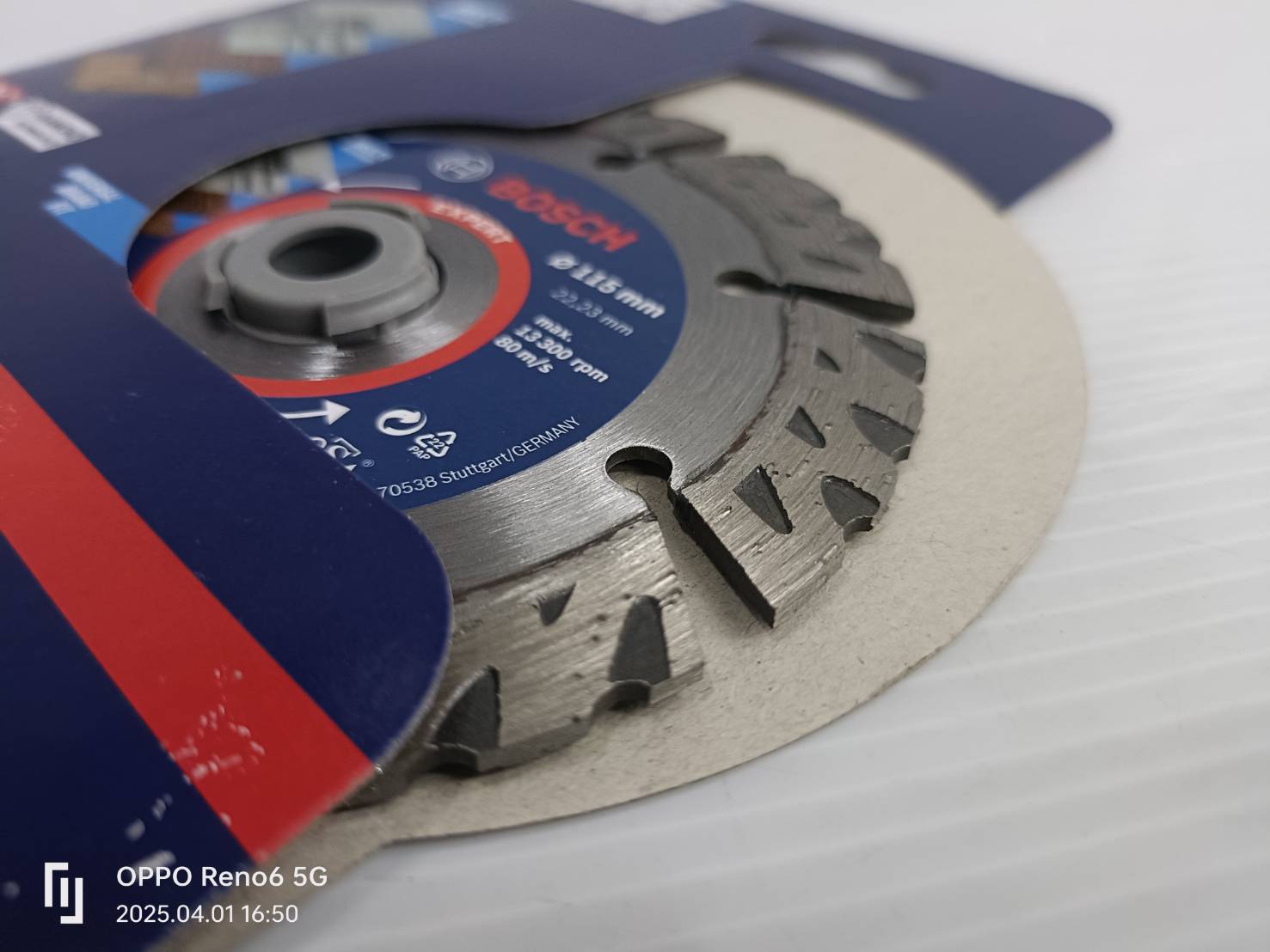 BOSCH ใบตัดเพชร Expert for multi material 4 นิ้ว (115 มม.) 2608900659