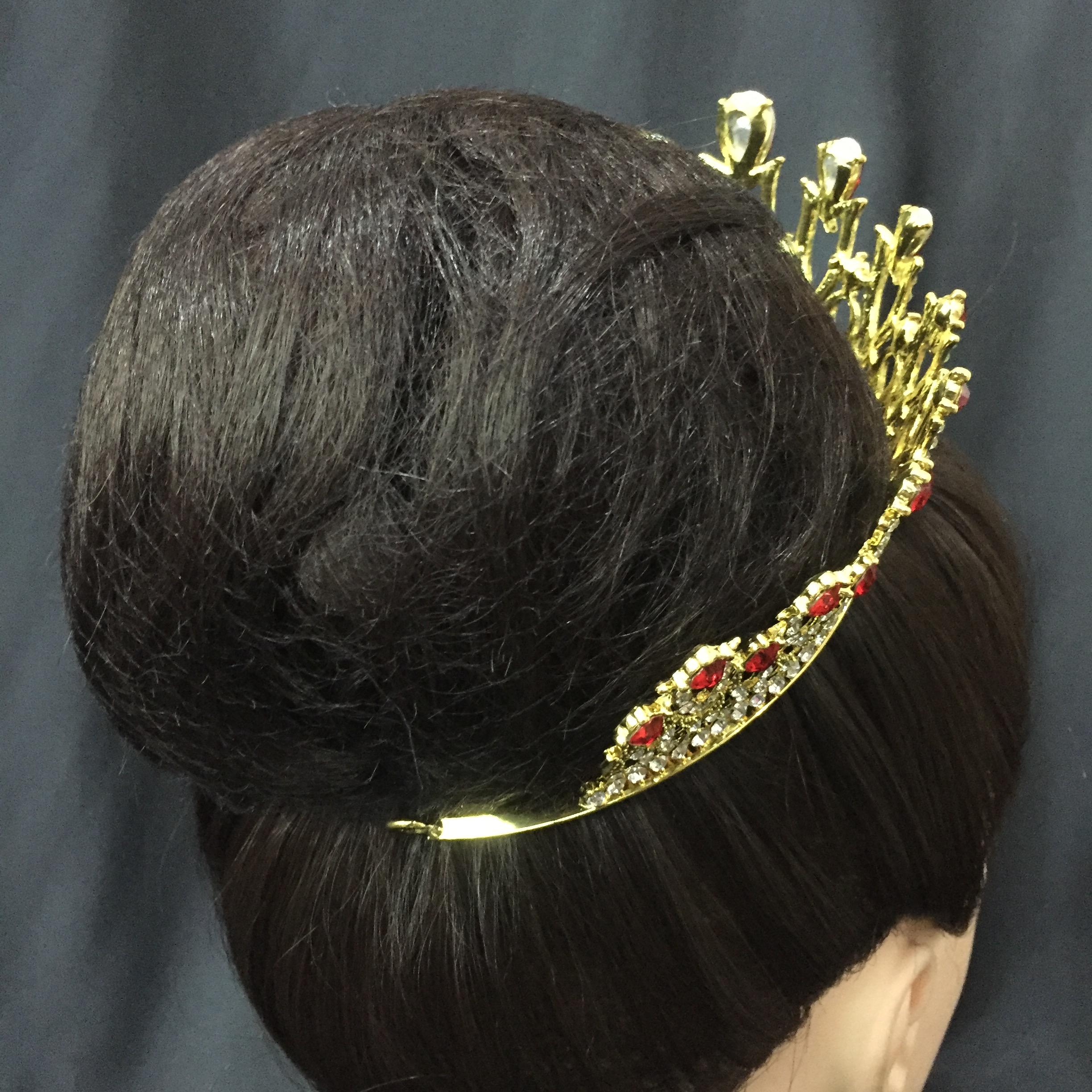 (พร้อมส่ง) เทียร่า 184 สีทอง