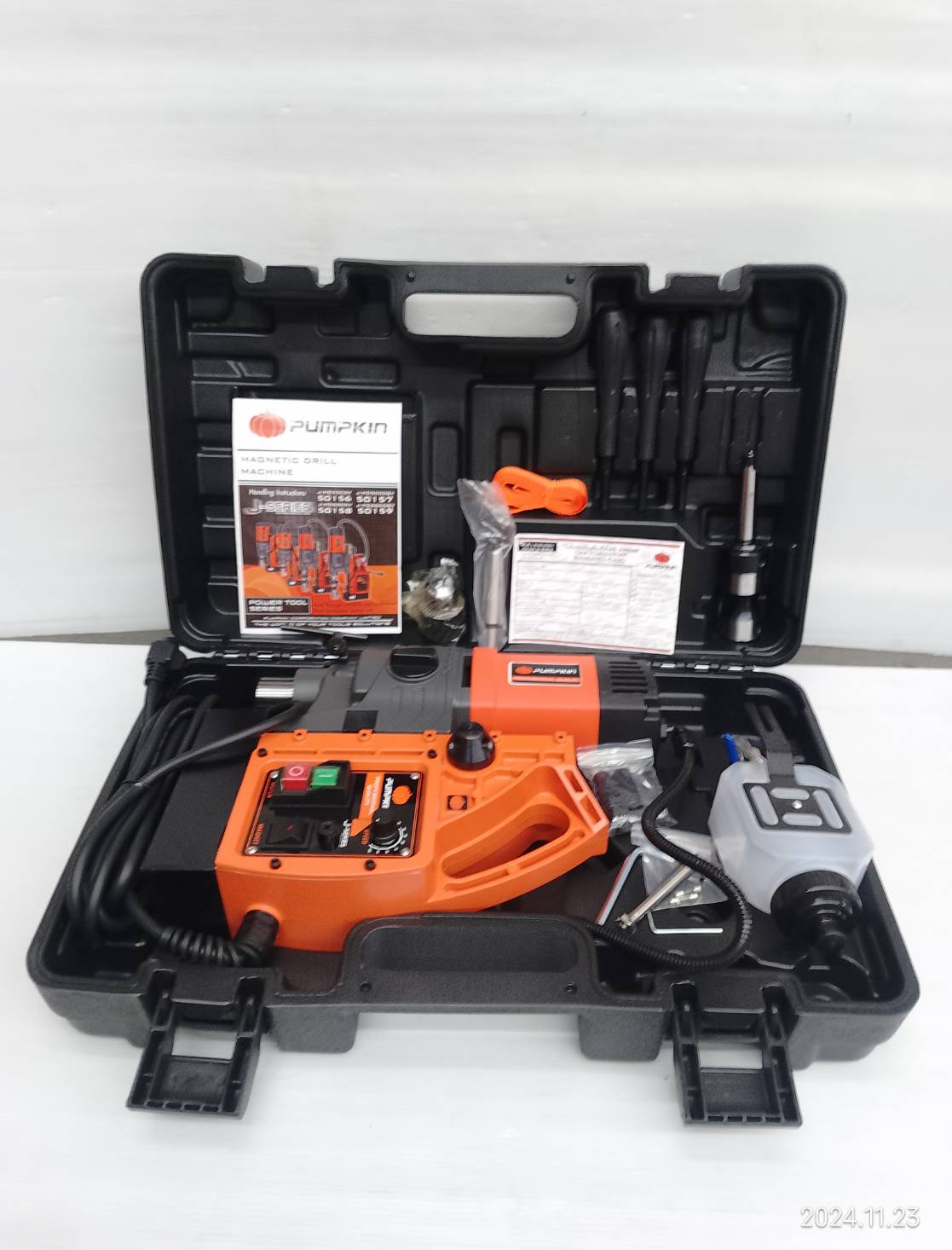 สว่านแม่เหล็ก J-MD6000V PUMPKIN #50158