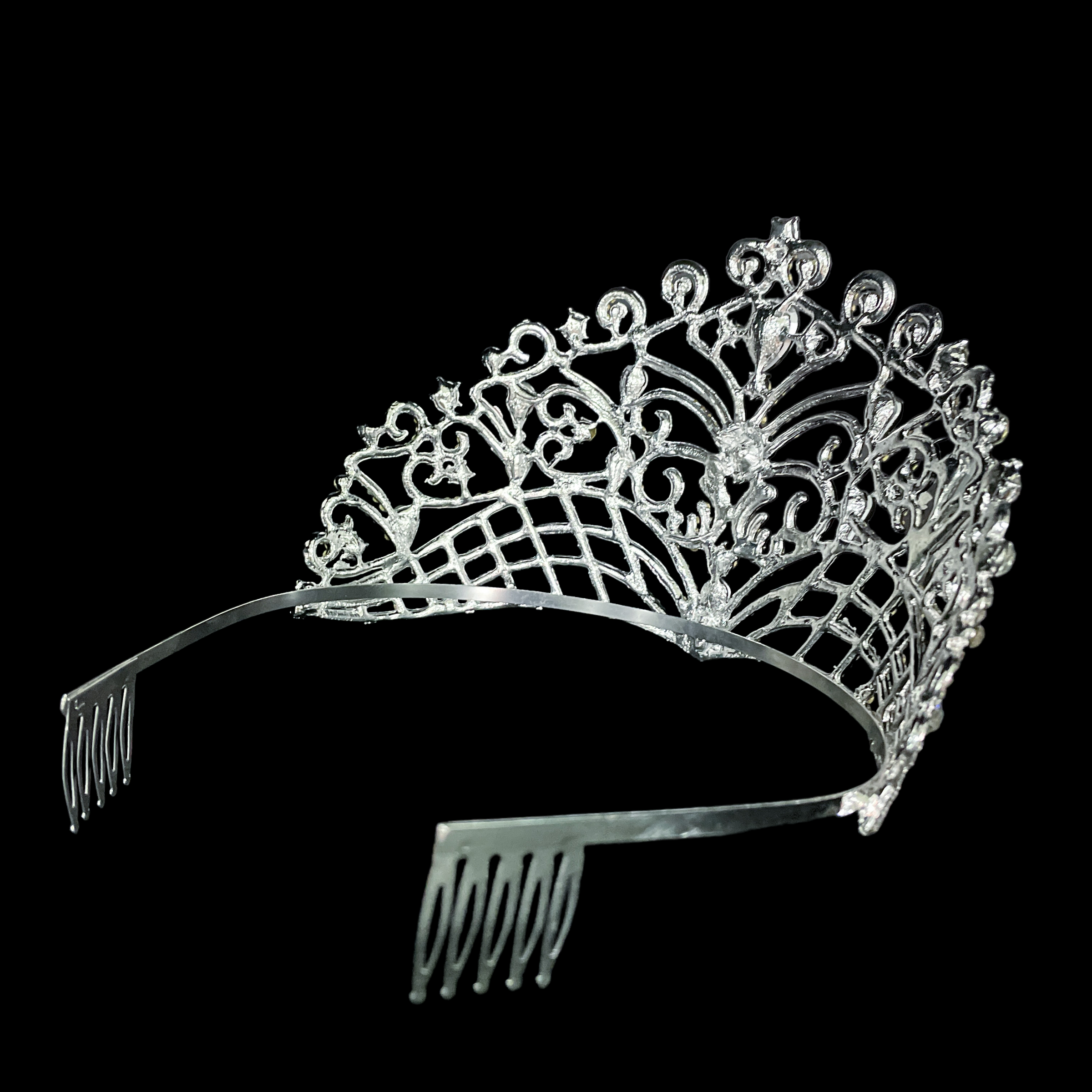 (พร้อมส่ง) เทียร่า 377 งานสวย ปราณีต QCเพชรทุกเม็ด สินค้าพร้อมส่งจากไทย