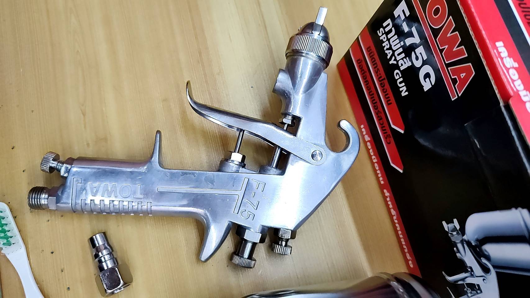 กาพ่นสี กาบน F-75G TOWA