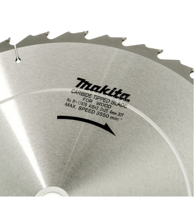 ใบเลื่อยวงเดือน 16"x30T MAKITA #B-17479