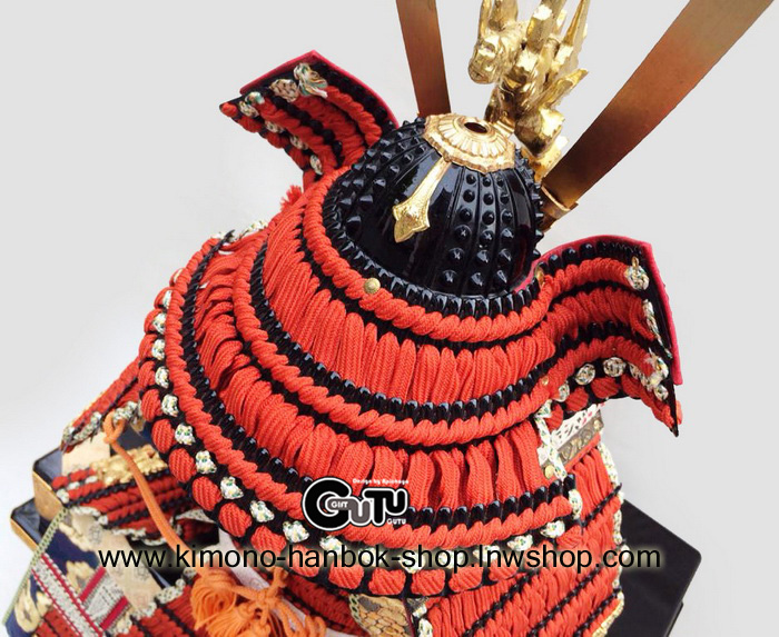 ชุดเกราะซามูไร ญี่ปุ่นแท้ Y O R O I +กล่อง no.4 SIZE:77cm