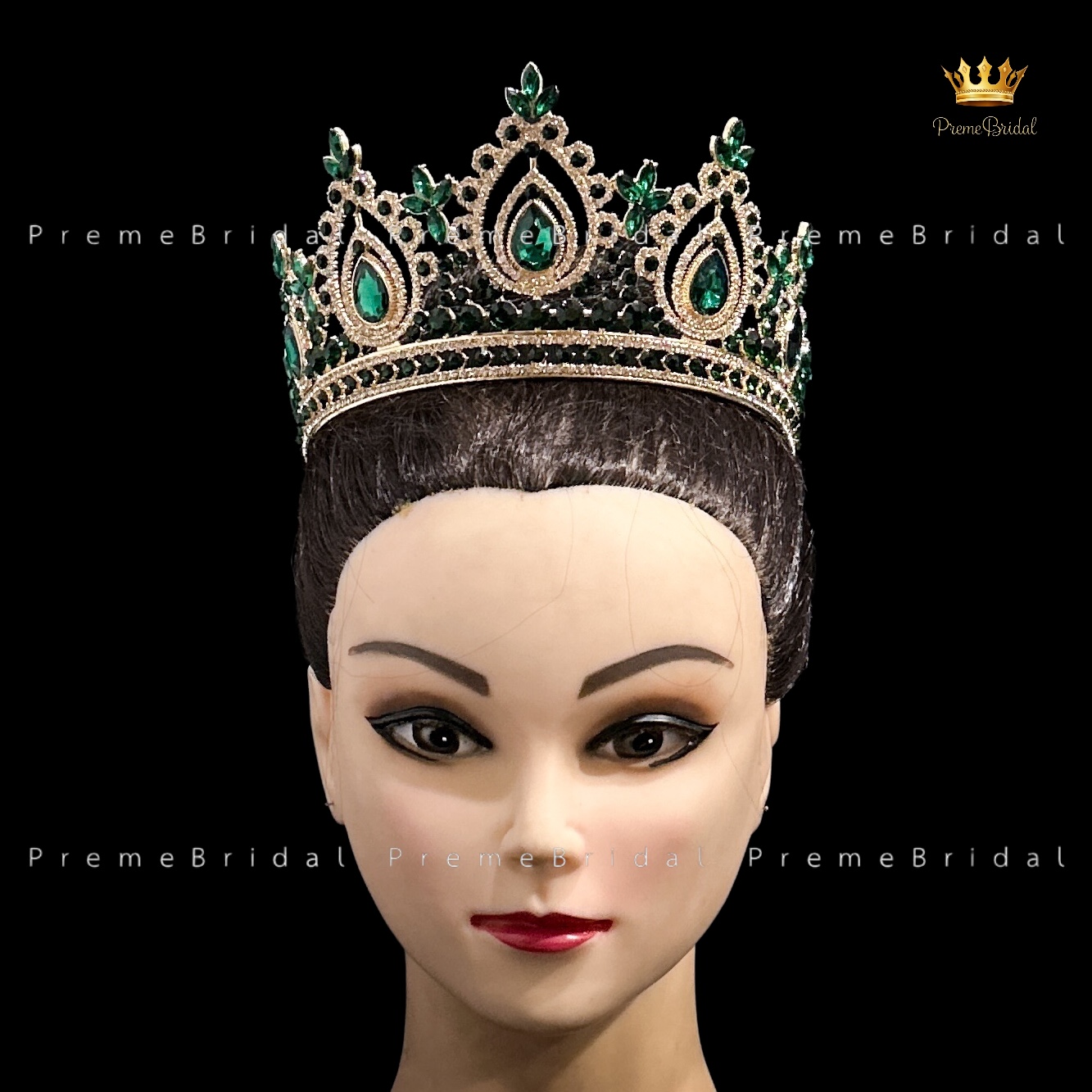 (พร้อมส่ง) เทียร่า 414 มงกุฎนางงาม ครึ่งหัว งานสวย ปราณีต QCเพชรทุกเม็ด สินค้าพร้อมส่งจากไทย