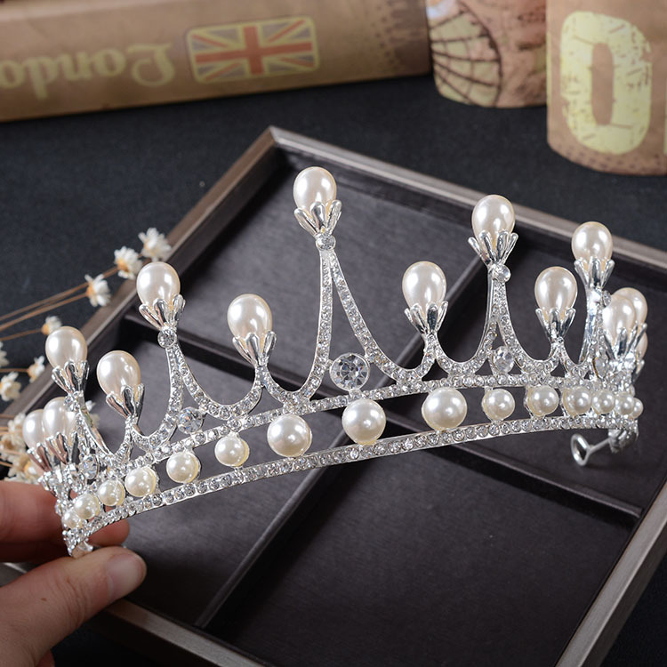 SET010 เครื่องประดับ 3 ชิ้น มงกุฎ สร้อยคอ ต่างหู จัดเซทสวยงาม สินค้าพร้อมส่งจากไทย