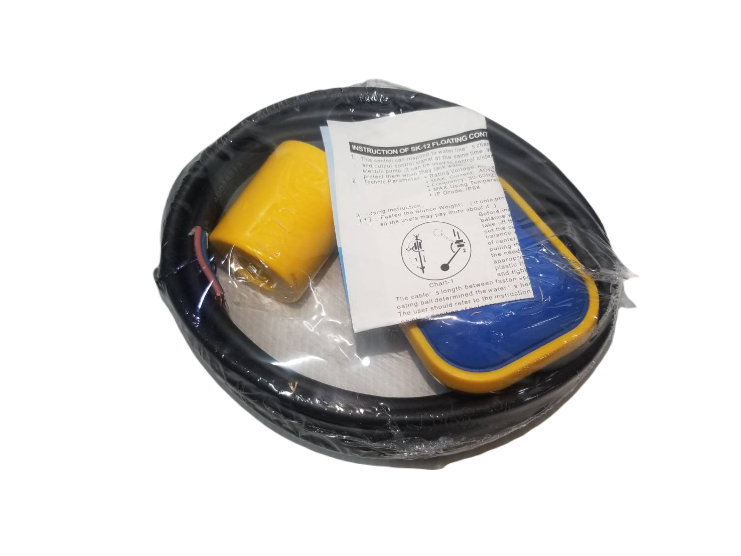 สวิทซ์ลูกลอยไฟฟ้า SK-12(4M) SEBORA