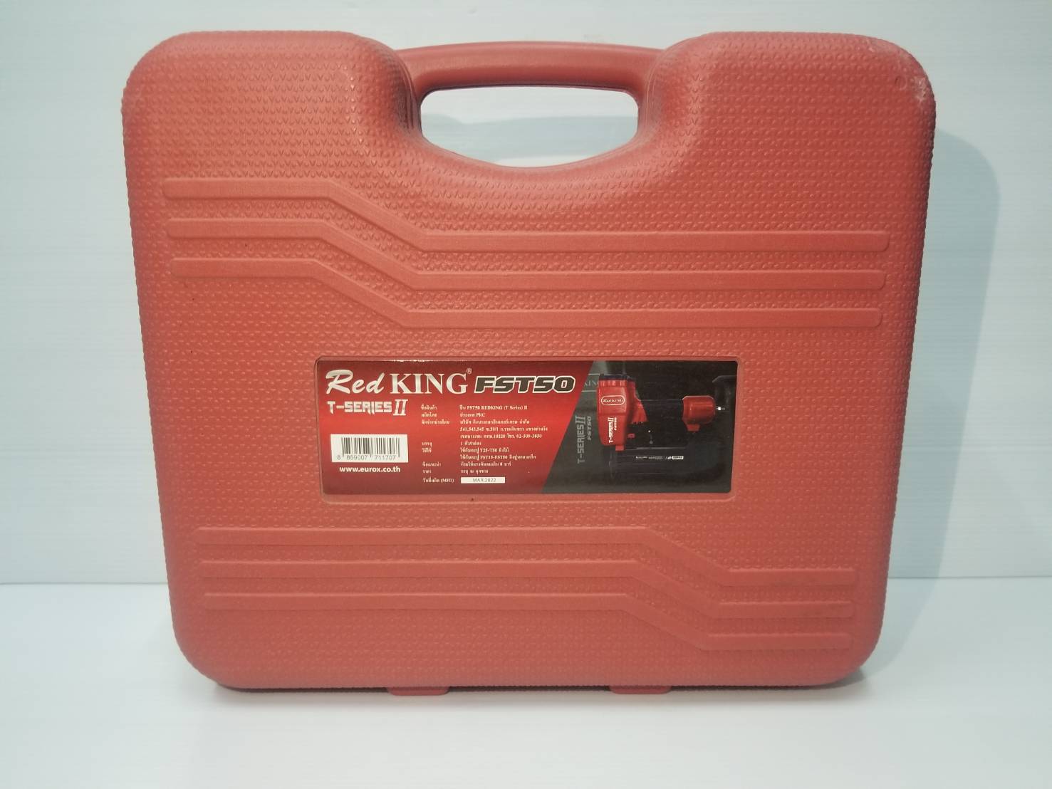 แม็กยิงตะปูลมคอนกรีต-ไม้ ขาเดี่ยว FST-50 REDKING (T SERIES) II