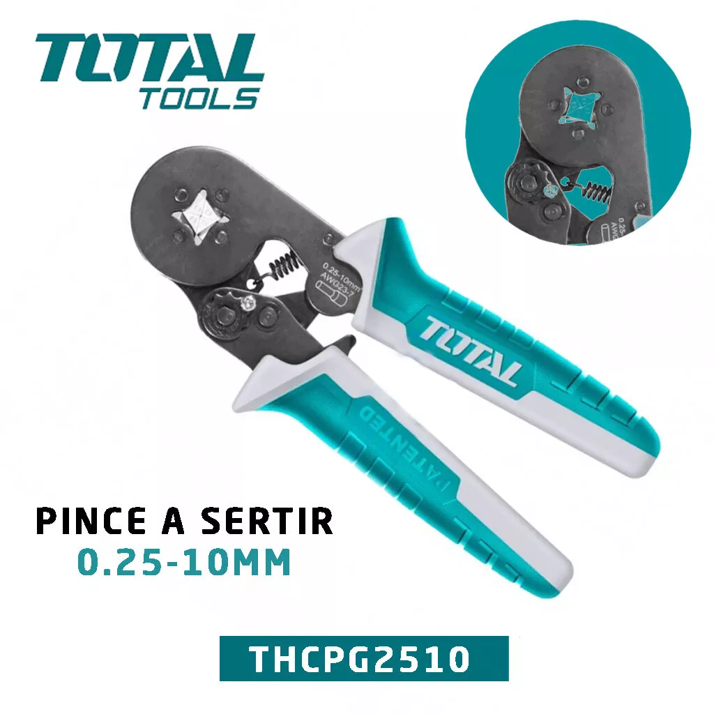 คีมย้ำหางปลา 6" THCPG2510 TOTAL