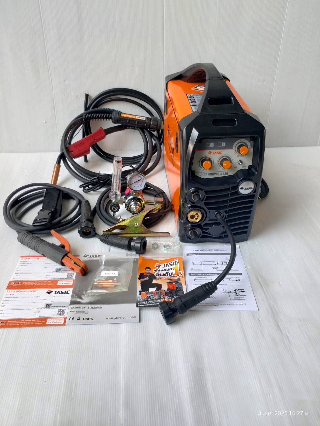 JASIC ตู้เชื่อม 200A MIG200N220