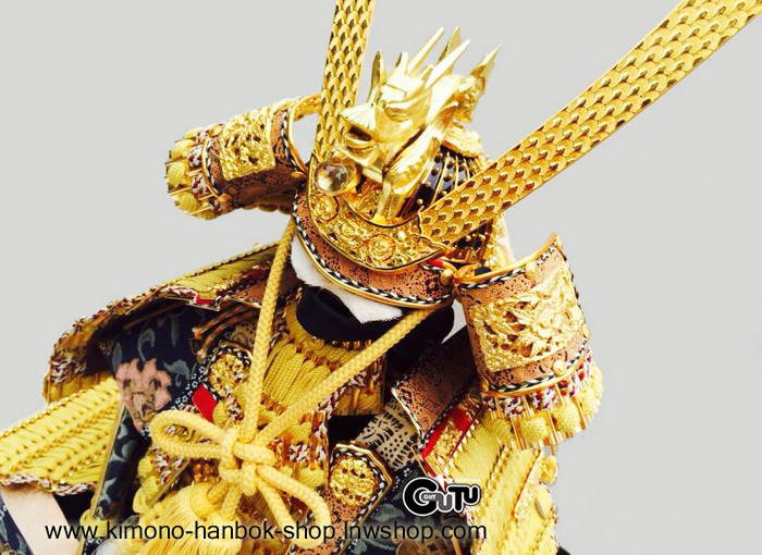 ชุดเกราะ ซามูไร ญี่ปุ่นแท้ Y O R O I +กล่อง L no.3