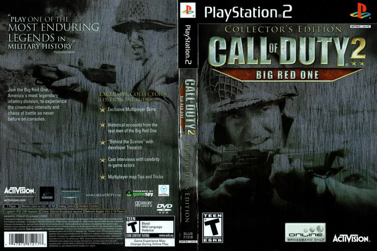 CALL OF DUTY 2 (Collector's Edition) [US : DVD5 1 Disc]