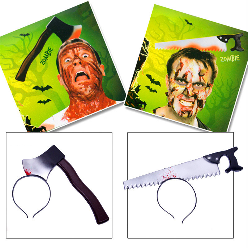👹มาใหม่ พร้อมส่ง.จากอุบลฯ ที่คาดผมฮาโลวีน Halloween Headband สำหรับสวมใส่ปาร์ตี้วันฮาโลวีน งานแฟนซี 🎃