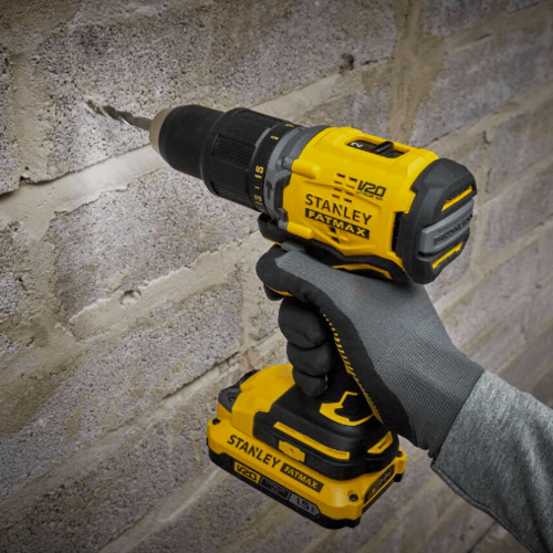 สว่านกระแทกไร้สาย ไร้แปรงถ่าน 20V SBD715D2KA-B1 STANLEY