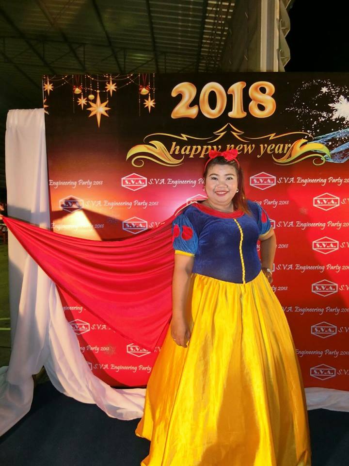 ชุดสโนไวท์ยาว