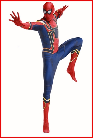 ชุดสไปเดอร์แมน2017 แบบบอดี้สูท