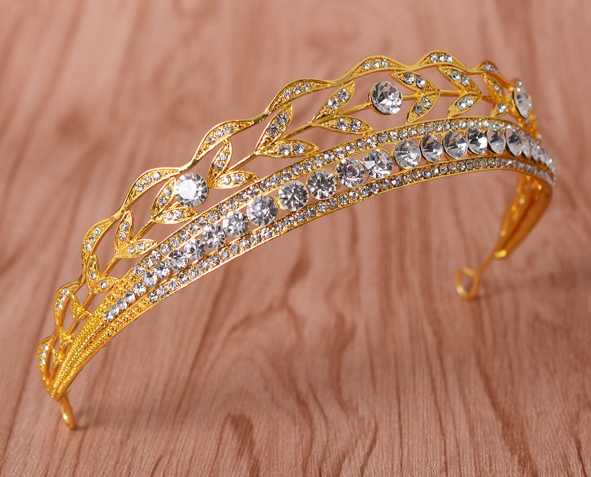 (พร้อมส่ง) เทียร่า 071 สีทอง