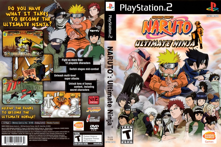 NARUTO ULTIMATE NINJA 1 [US : DVD5 1 Disc]