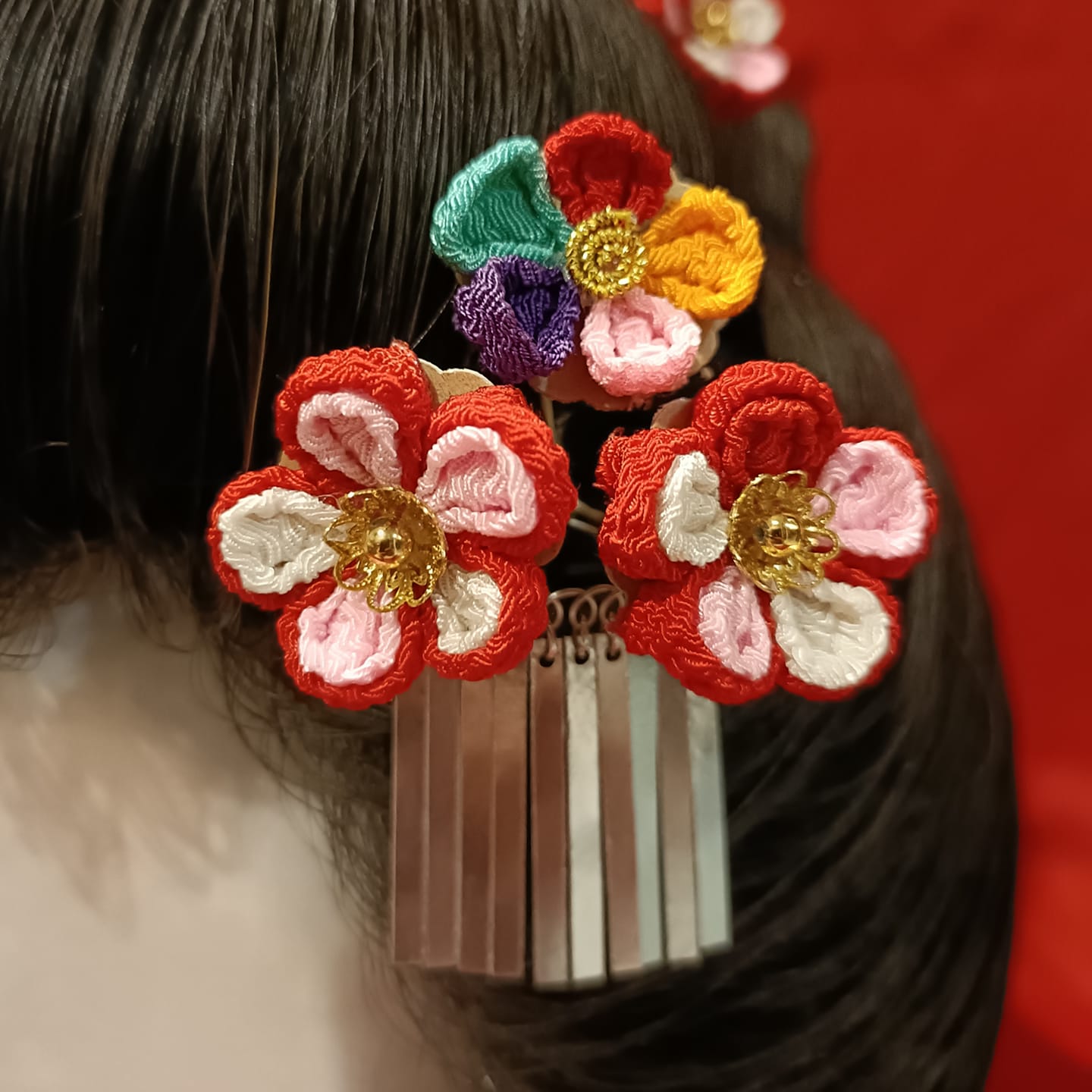 ชุดปิ่นดอกไม้ญี่ปุ่น PINVIP001