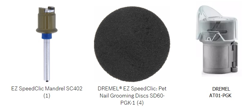 ชุดเครื่องมือตะไบเล็บสัตว์เลี้ยง Dremel รุ่น 7020-PGK