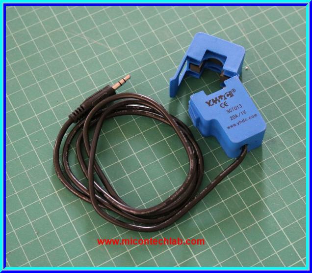 1x SCT-013-020 Current Transformer CT 0-20A to 0-1V Split Core Current Transformer
