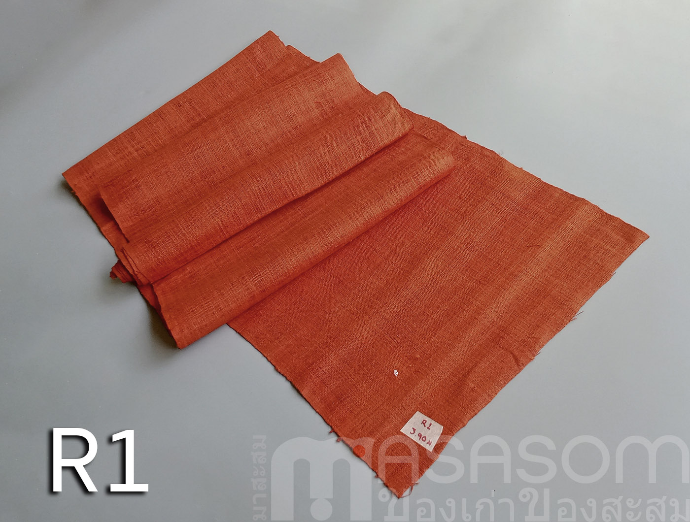 ผ้าใยกัญชงทอมือย้อมสี