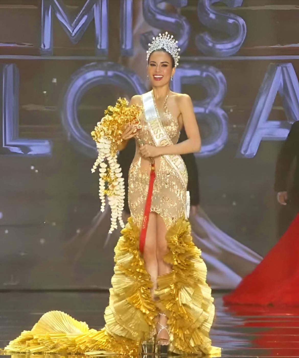 (พร้อมส่งจากไทย) มงกุฎ MISS GLOBAL 2025 – งานโลหะดีไซน์ หรูหราอย่างแท้จริง ส่งจาก จ.อุบลราชธานี