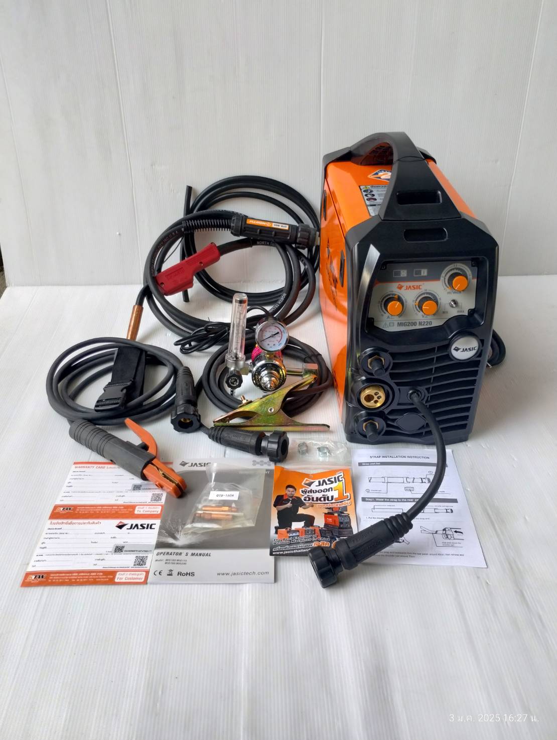 JASIC ตู้เชื่อม 200A MIG200N220