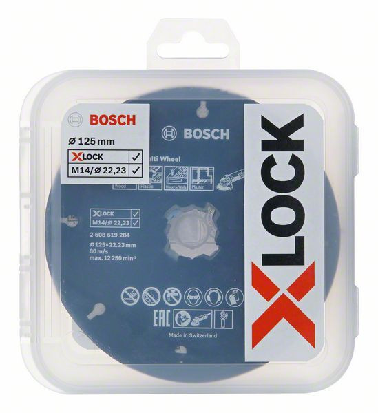 ชุดใบ5ชิ้น X-LOCK พร้อมกล่อง BOSCH #2608619374