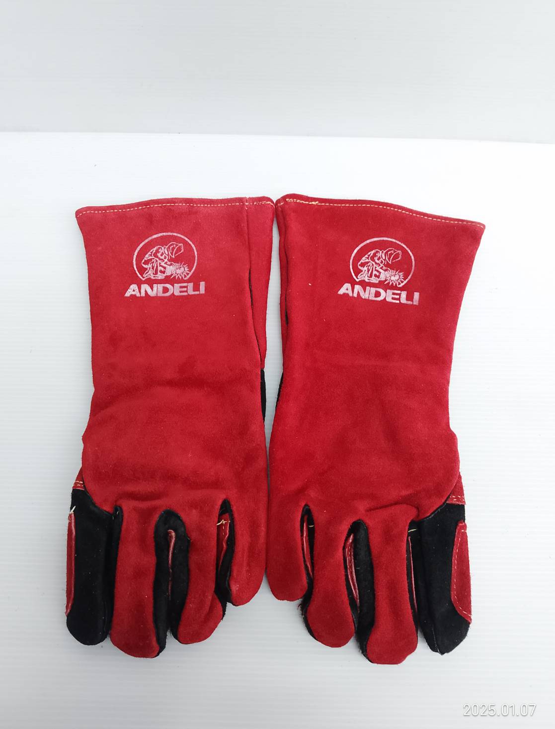 ถุงมือเชื่อม13" สีแดง ANDELI รุ่น 141-1001