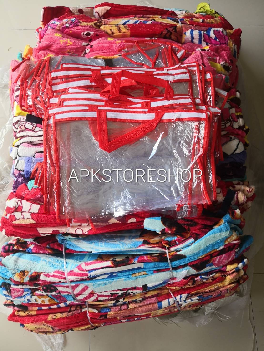 ขายส่ง ผ้าห่มนาโน แบบบาง #APK57-ลายการ์ตูน ส่ง 57 บาท