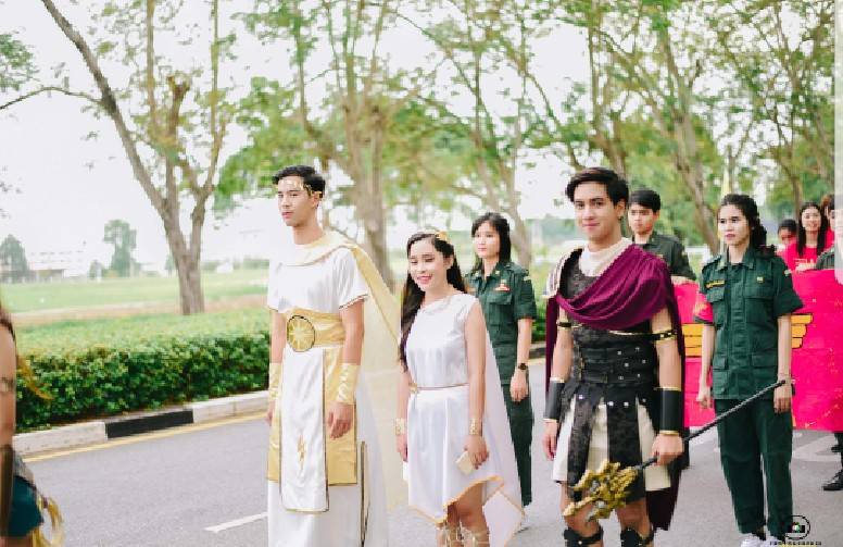 ชุดนักรบโรมัน Gladiator / ชุดแอรีส เทพเจ้าแห่งสงคราม / ชุดนักรบ / ชุดโรมัน