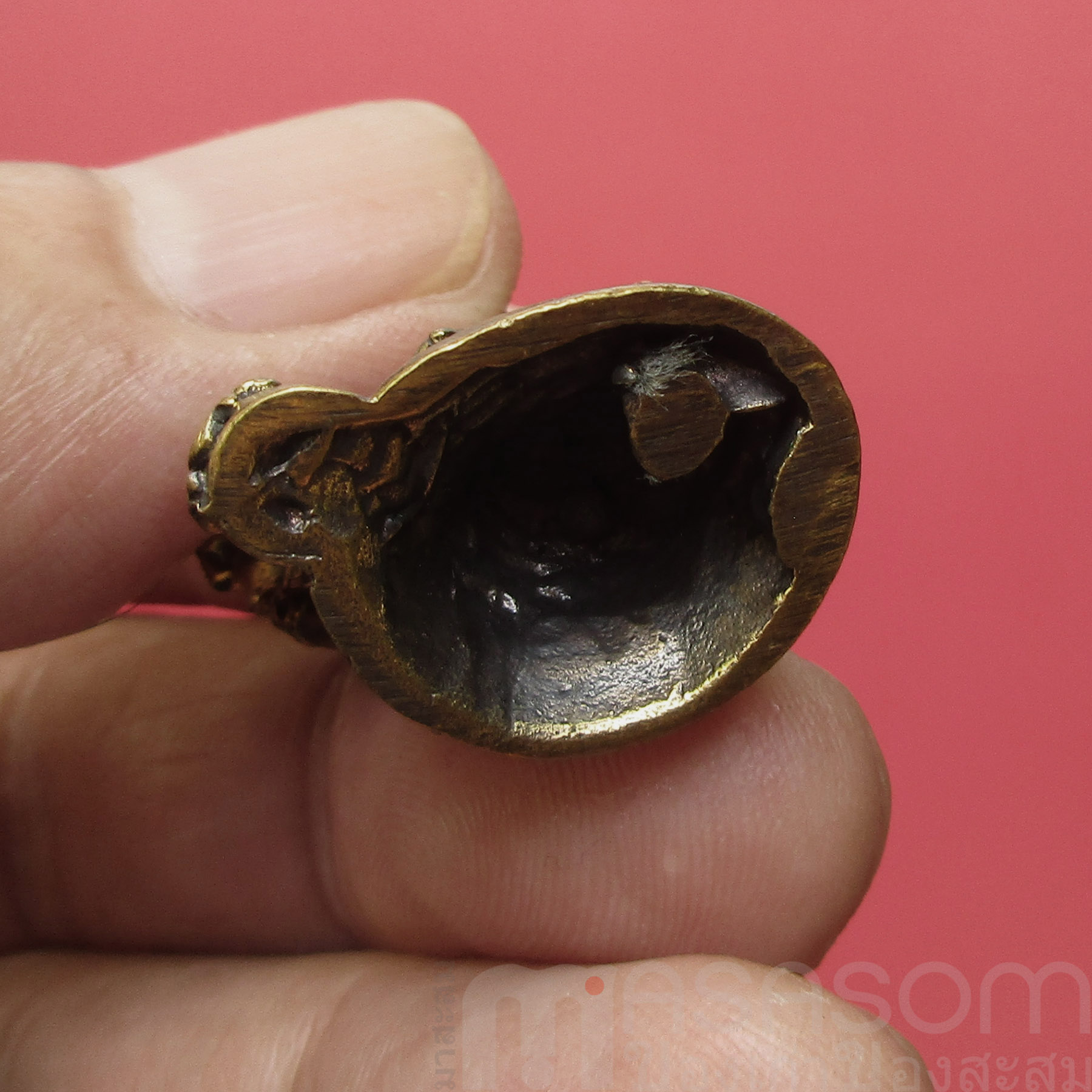 พระพิฆเนศทองเหลืองขนาดเล็ก