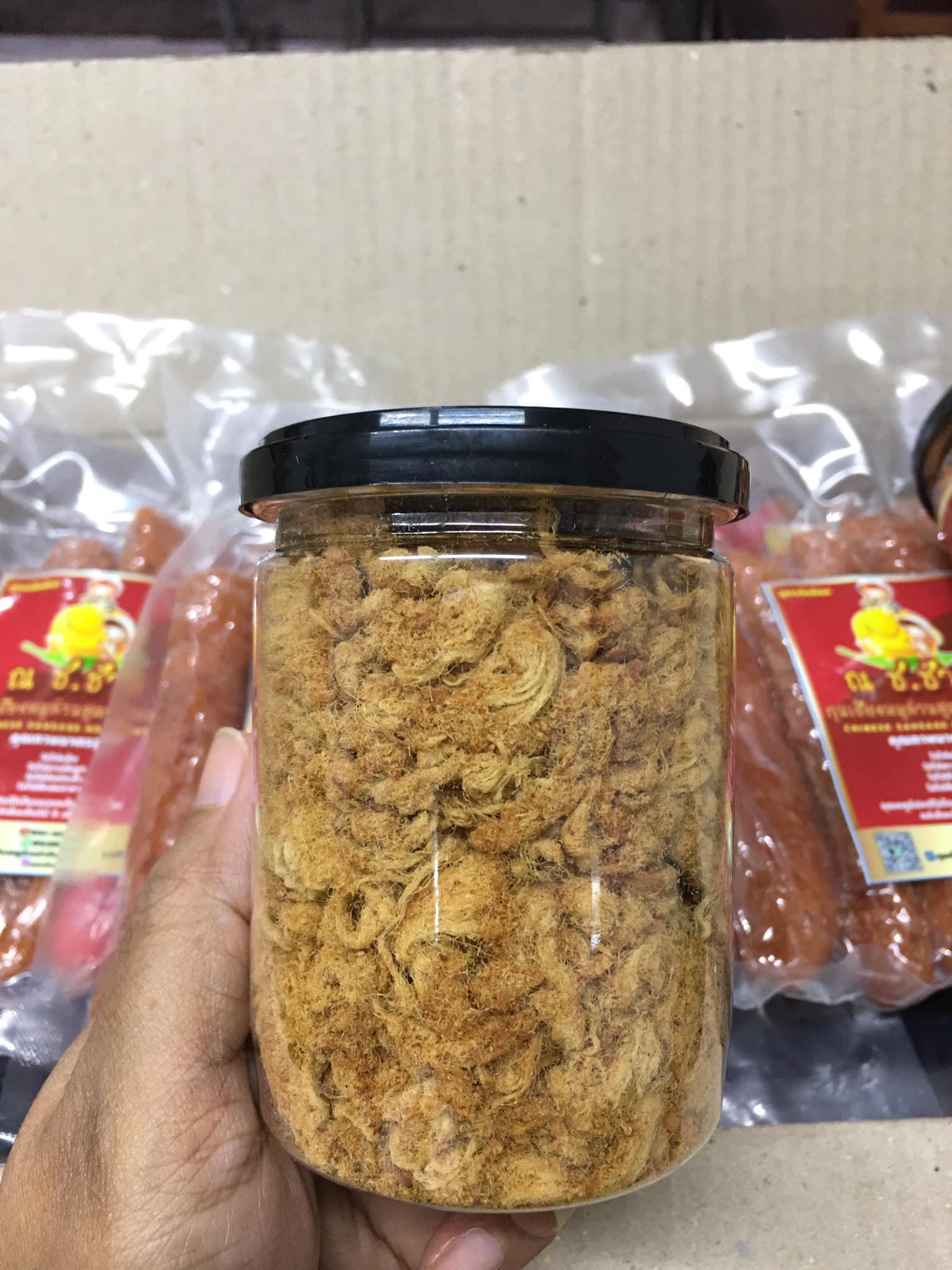 หมูหยองพรีเมี่ยมเกรดเอ หวานกลาง