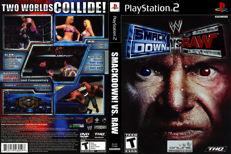 WWE SMACK DOWN! VS. RAW [US : DVD5 1 Disc]