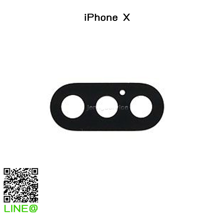 กระจกเลนส์กล้องหลัง iPhone X