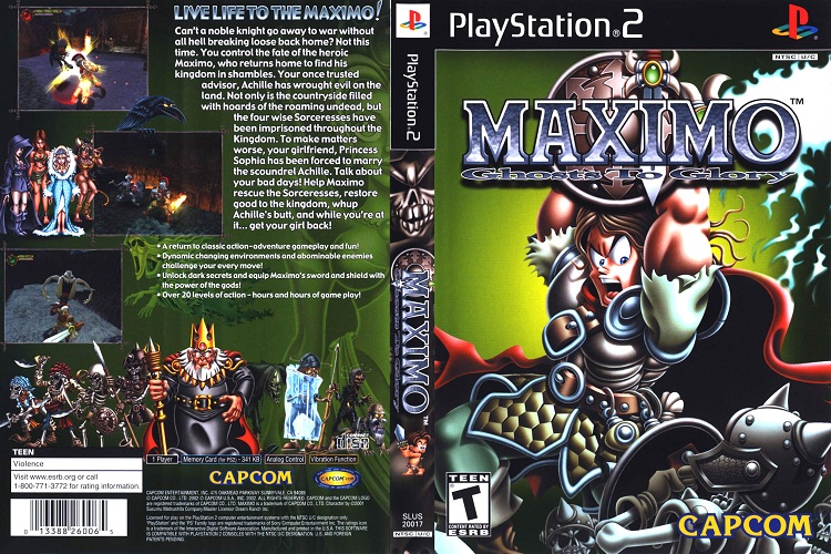 MAXIMO GHOSTS TO GLORY [US : CD 1 Disc]