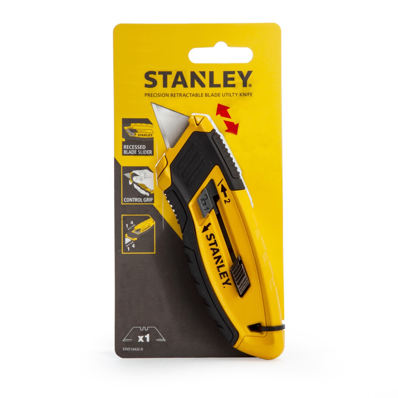 STANLEY มีด อเนกประสงค์ รุ่นใหม่แบบสไลด์ล็อก รุ่น STHT10432-0