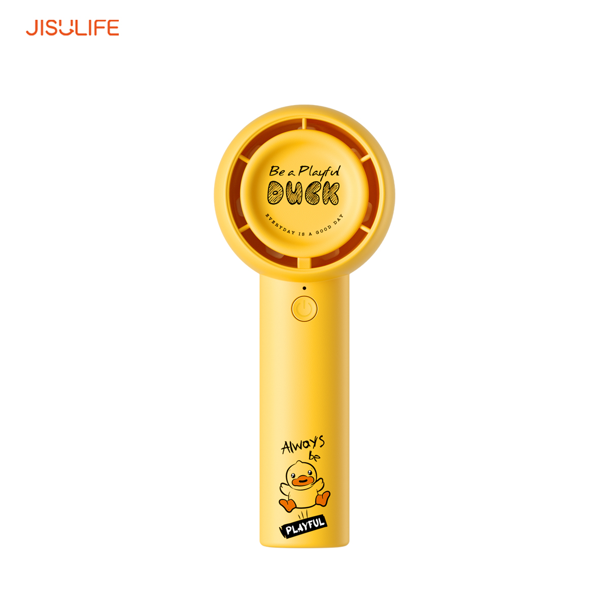 Jisulife FA42 Mini Turbo Fan B-Duck พัดลมพกพา รุ่น FA 42 Mini Turbo Fan B-Duck พัดลมมือถือ พัดลมน้ำหนักเบา พกพาง่าย (รับประกัน 6 เดือน)