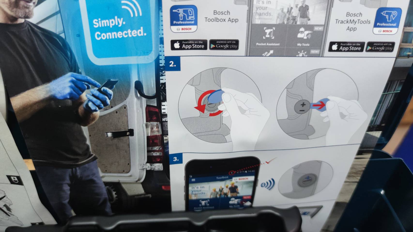 หินเจียร4" ไร้สาย GWS18V-15SC BOSCH SOLO