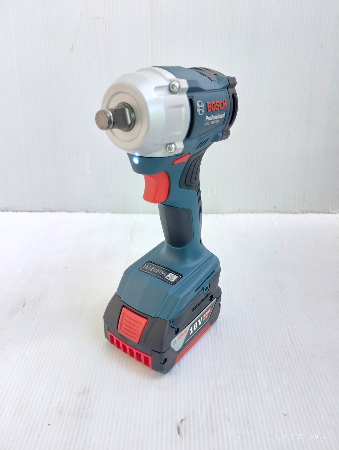 บล็อกไร้สาย1/2 GDS18V-350 BOSCH KIT