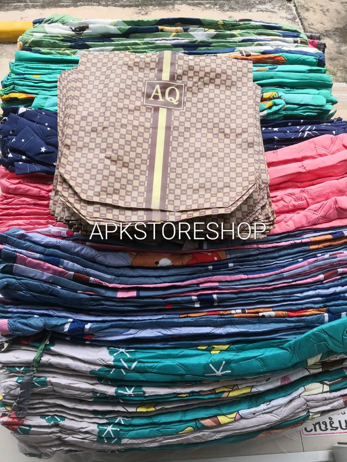 ขายส่ง ผ้าห่มนวมบางอัดความร้อน เกรดA #APK128-พิมพ์ลาย ส่ง 128 บาท