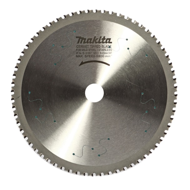 ใบเลื่อยตัดสแตนเลส 7"x64T MAKITA B-31697